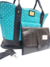 Bolso Maternal "Juana" Lunares de Lona Reforzada - comprar online