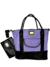 Bolso Maternal "Juana" Lila de Lona Reforzada