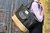 Bolso Maternal "Juana" Ecocuero Negro y Matelasse Beige - Abrete Sesamo