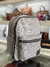 Mochila Raleigh Grande De Tela Combinada con Cuero Sintético Blaque