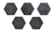 Hexágonos Piú 20,5 x 23,5 cm - comprar online