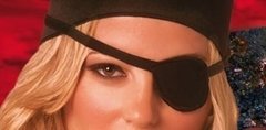 #AP139 PARCHE PIRATA EN COLOR NEGRO - comprar online