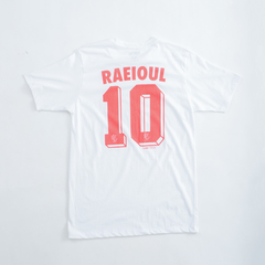Camiseta 10 hombre (blanca) - Raeioul Inc.
