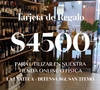 Tarjeta de Regalo $4500