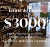Tarjeta de Regalo $3000