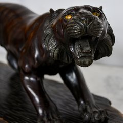 Escultura Japonesa "Tigre", Periodo Meiji - comprar online