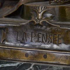 Escultura "La Pensée" de Gustave Michel - comprar online