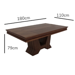 Mesa Arezzo 6s Tzalam - Ganza Muebles