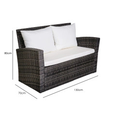 Sala California para Exterior - Ganza Muebles