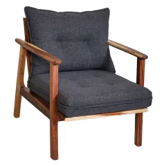 Sillon Biko ind. baco charcoal - comprar en línea