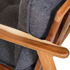 Imagen de Sillon Biko ind. baco charcoal