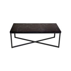 Mesa de sala mármol negro