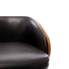 Banco Napoles madera /tapizado - Ganza Muebles