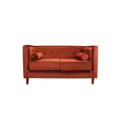 Love seat Paula giza marrón