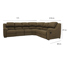 Sala Modular Monarca Prague - Ganza Muebles