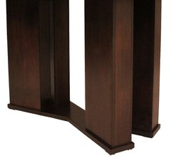 Mesa Sally 6s Encino Tabaco - Ganza Muebles