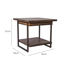 Mesa Lateral Morgan - Ganza Muebles