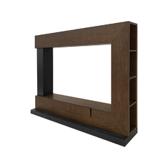 Porta Tv Denali olmo/grafito - comprar en línea