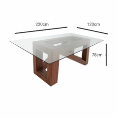 Mesa Bissen 8 sillas - Ganza Muebles