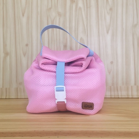 Painel Shoulder Bag - Carinho Rosa - Ateliê AgnesRasta