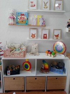 MUEBLE ORGANIZADOR CON CUBOS LOLA PARAISO en internet
