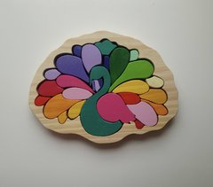 Puzzle - Rompecabezas Pavo Real