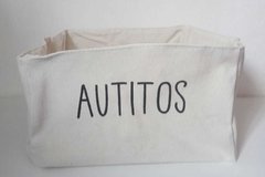 contenedor cesto canasto estampados en lona - tienda online