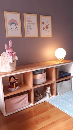 Cómoda Juguetero Montessori Nórdico Charo - Pascualita Deco