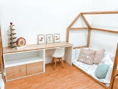 Cama Casita al piso