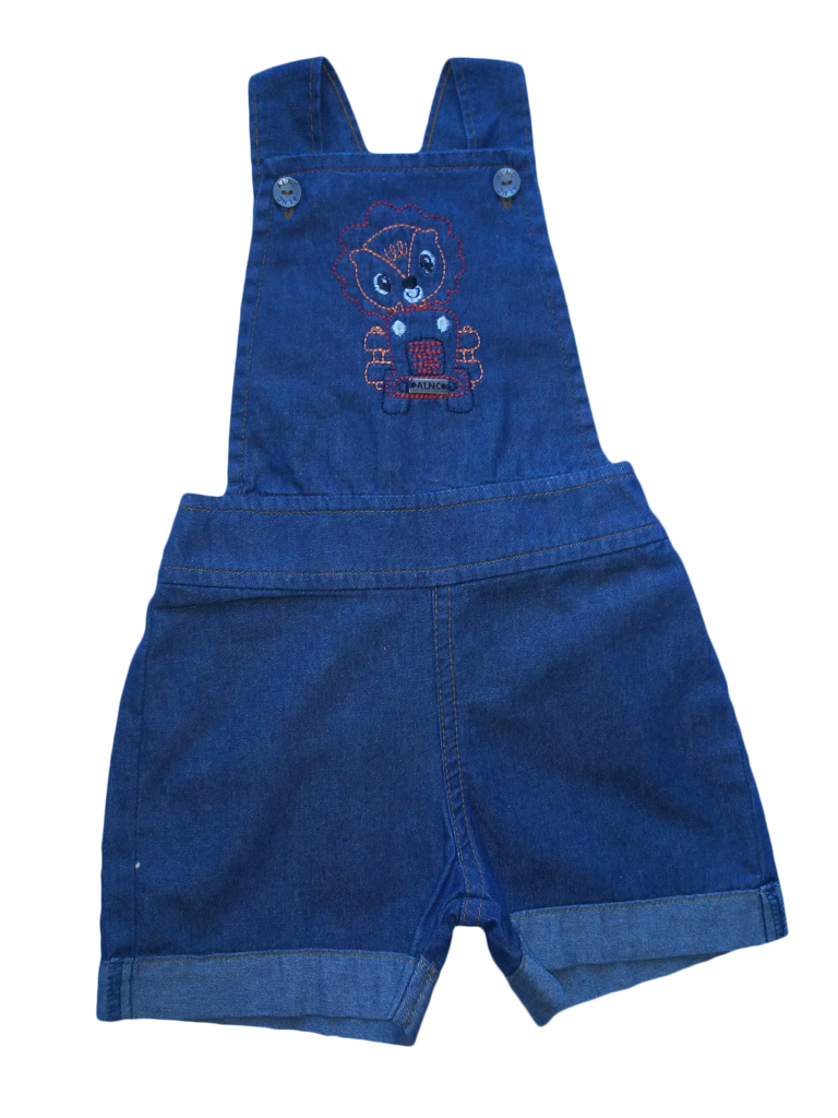 Jardineira Jeans Bebe Alenice Louise Baby Kids