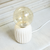 Lámpara Bulb de cemento Pastel - comprar online