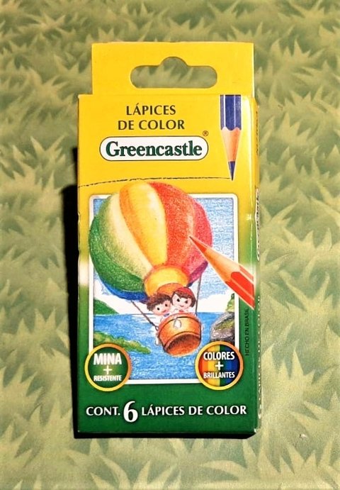 Lápices Greencastle x 6 colores