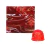 PAPEL CHUMBO CROMUS MARMORIZADO VERMELHO 8CM X 7,8CM COM 300 UNIDADES