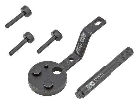 Conjunto de ferramentas p/ ajuste de sincronismo do motor Ford Duratorq 2.2 , 2.4 e 3.2 TDCI utilizados na Ranger, Transit, Troller e Land Rover Defender 2.4 - RAVEN - 121123