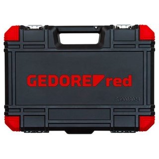 Jogo de Soquetes Sextavados 1/4" e 1/2" (92 pçs) - GEDORE RED