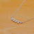 Cadena de Acero Blanco con dije NC854