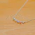 Cadena de Acero Blanco con dije NC853