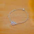 Pulsera de Acero Blanco NB1323