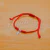 Pulsera de hilo con Acero Blanco NB1336