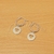 Argollas de Acero Blanco LMA199