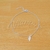 Tobillera de Acero Blanco LMB191