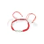 Pulsera/tobi de hilo con Acero LMB243