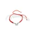 Pulsera/tobi de hilo con Acero LMB245