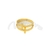 Anillo de Acero Dorado NA1093
