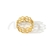 Anillo de Acero Dorado NA1095