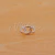 Anillo de Acero Blanco NA967