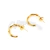 Aros de Acero Dorado NAN1036-NAN1037-NAN1506