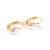 Aros de Acero dorado NAN1273-NAN1456