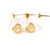 Aros de Acero Dorado NAN978