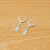 Argollas de Acero Blanco NAR1063